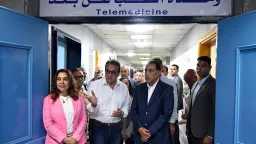 ضمن برنامج زيارته لمحافظة البحيرة...