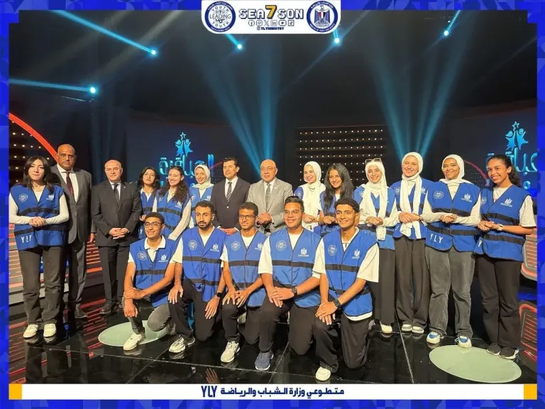 تيم 7G في اتحاد YLY يعيش تجربة استثنائية في برنامج “العباقرة” بحضور وزير الشباب والرياضة